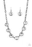 Star Quality Sparkle - Black Necklace - Paparazzi Accessories