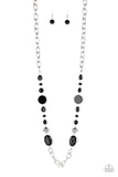 When I GLOW Up - Black Necklace - Paparazzi Accessories