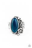 Any DAISY Now - Blue Ring - Paparazzi Accessories