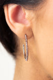  Dont Think Twice - Pink Earrings - Paparazzi Accessories