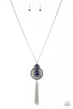Mountain Mystic - Blue Necklace - Paparazzi Accessories