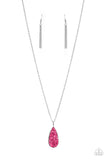 Daily Dose of Sparkle - Pink Necklace - Paparazzi Accessories 