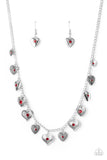 Lovely Lockets - Red Necklace - Paparazzi Accessories