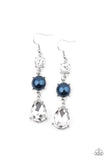 Unpredictable Shimmer - Blue Earrings - Paparazzi Accessories