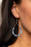 Wink Wink - Blue Earrings - Paparazzi Accessories