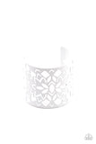Hacienda Hotspot - White Bracelet - Paparazzi Accessories