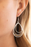 Outrageously Opulent - Brown Earrings - Paparazzi Accessories