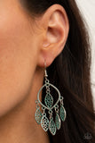 Artisan Garden - Silver Earrings - Paparazzi Accessories
