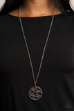 Thanks A MEDALLION - Purple Necklace - Paparazzi Accessories