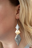 Danger Ahead - Multi Earrings - Paparazzi Accessories