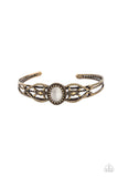Wait and SEER - Brass Bracelet - Paparazzi Accessories