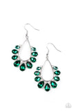 Two Can Play That Game - Green Earrings - Paparazzi Accessories