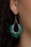 Two Can Play That Game - Green Earrings - Paparazzi Accessories