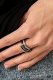 More To Go Around - Silver Ring - Paparazzi Accessories