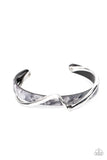 Craveable Curves - Silver Bracelet - Paparazzi Accessories
