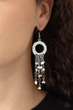 Primal Prestige - White Earrings - Paparazzi Accessories