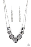 Absolute Admiration - Silver Necklace - Paparazzi Accessories
