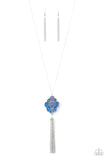 Malibu Mandala - Blue Necklace - Paparazzi Accessories