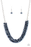 May The FIERCE Be With You - Blue Necklace - Paparazzi Accessories