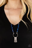 With Your ART and Soul - Blue Necklace - Paparazzi Accessories