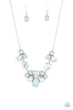 Ethereal Romance - Blue Necklace - Paparazzi Accessories