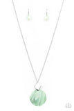 Tidal Tease - Green Necklace - Paparazzi Accessories