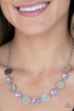Refined Reflections - Purple Necklace - Paparazzi Accessories