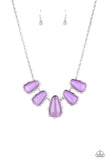 Newport Princess - Purple Necklace - Paparazzi Accessories