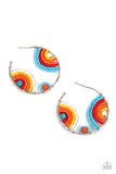 Rainbow Horizons - Multi Earrings - Paparazzi Accessories