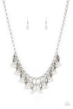 Cosmopolitan Couture - White Necklace - Paparazzi Accessories