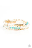 Infinitely Dreamy - Gold Wrap Bracelet - Paparazzi Accessories