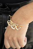 A Charmed Society - Gold Bracelet - Paparazzi Accessories