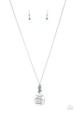 Maternal Blessings - Blue Necklace - Paparazzi Accessories