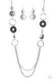 Grounded Glamour - Black Necklace - Paparazzi Accessories