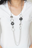 Grounded Glamour - Black Necklace - Paparazzi Accessories
