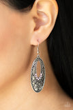 Fairytale Flora - Pink Earrings - Paparazzi Accessories