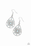 A Flair For Fabulous - Blue Earrings - Paparazzi Accessories