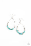 Come Out of Your SHALE - Blue Earrings - Paparazzi Accessories