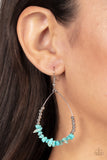 Come Out of Your SHALE - Blue Earrings - Paparazzi Accessories