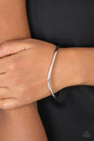 Awesomely Asymmetrical - Silver Bracelet - Paparazzi Accessories
