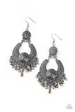 Sunny Chimes - Multi Earrings - Paparazzi Accessories