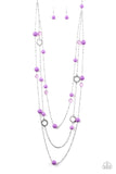 Brilliant Bliss - Purple Necklace - Paparazzi Accessories