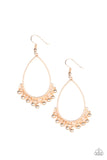 Country Charm - Rose Gold Earrings - Paparazzi Accessories