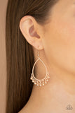 Country Charm - Rose Gold Earrings - Paparazzi Accessories