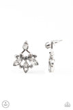 Crystal Constellations - Silver Earrings - Paparazzi Accessories