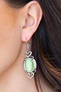Port Royal Princess - Green Earrings - Paparazzi Accessories