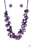Wonderfully Walla Walla - Purple Necklace - Paparazzi Accessories