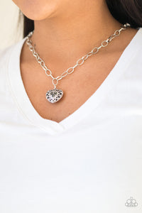 No Love Lost - Silver Necklace - Paparazzi Accessories