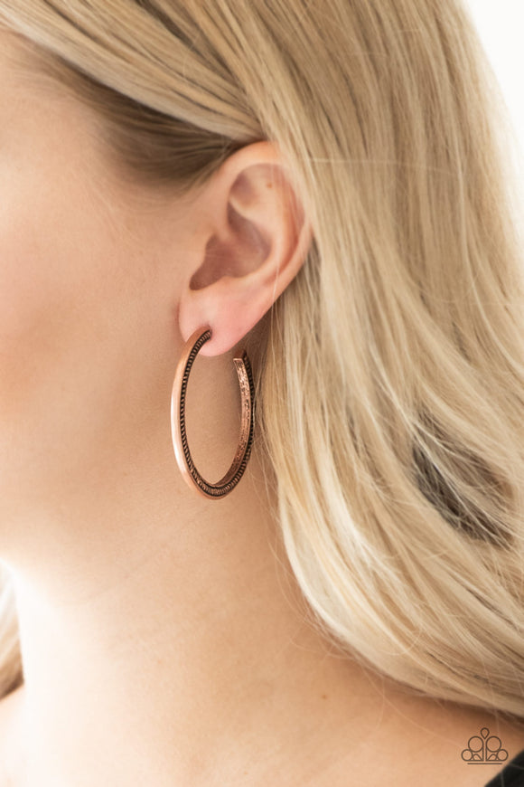 This Is My Tribe - Copper Earrings - Paparazzi Accessories
