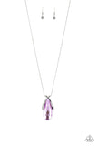 Stellar Sophistication - Purple Necklace - Paparazzi Accessories